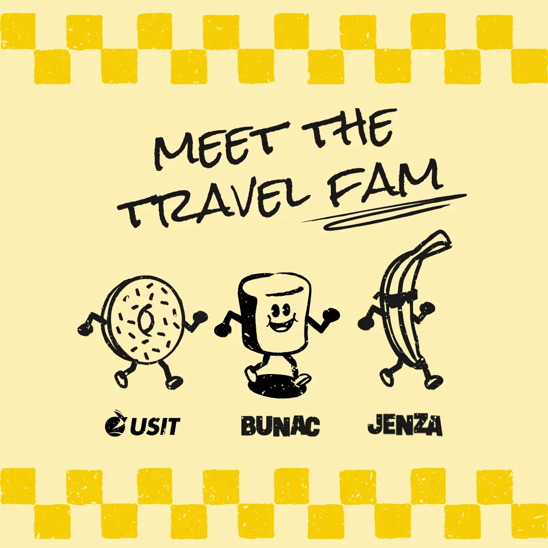 Meet the travel family BUNAC, JENZA and USIT